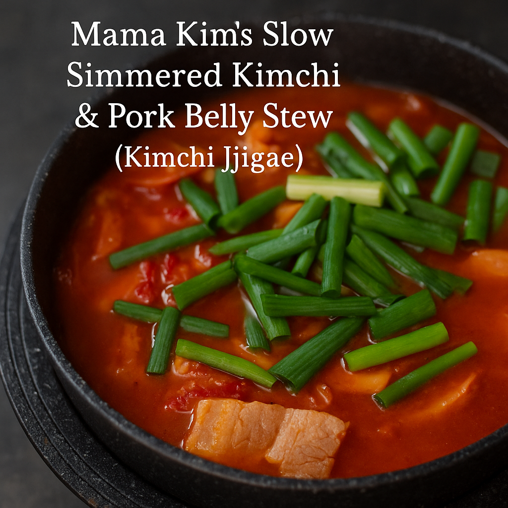 Kimchi & Pork Belly Stew (Kimchi Jjigae)