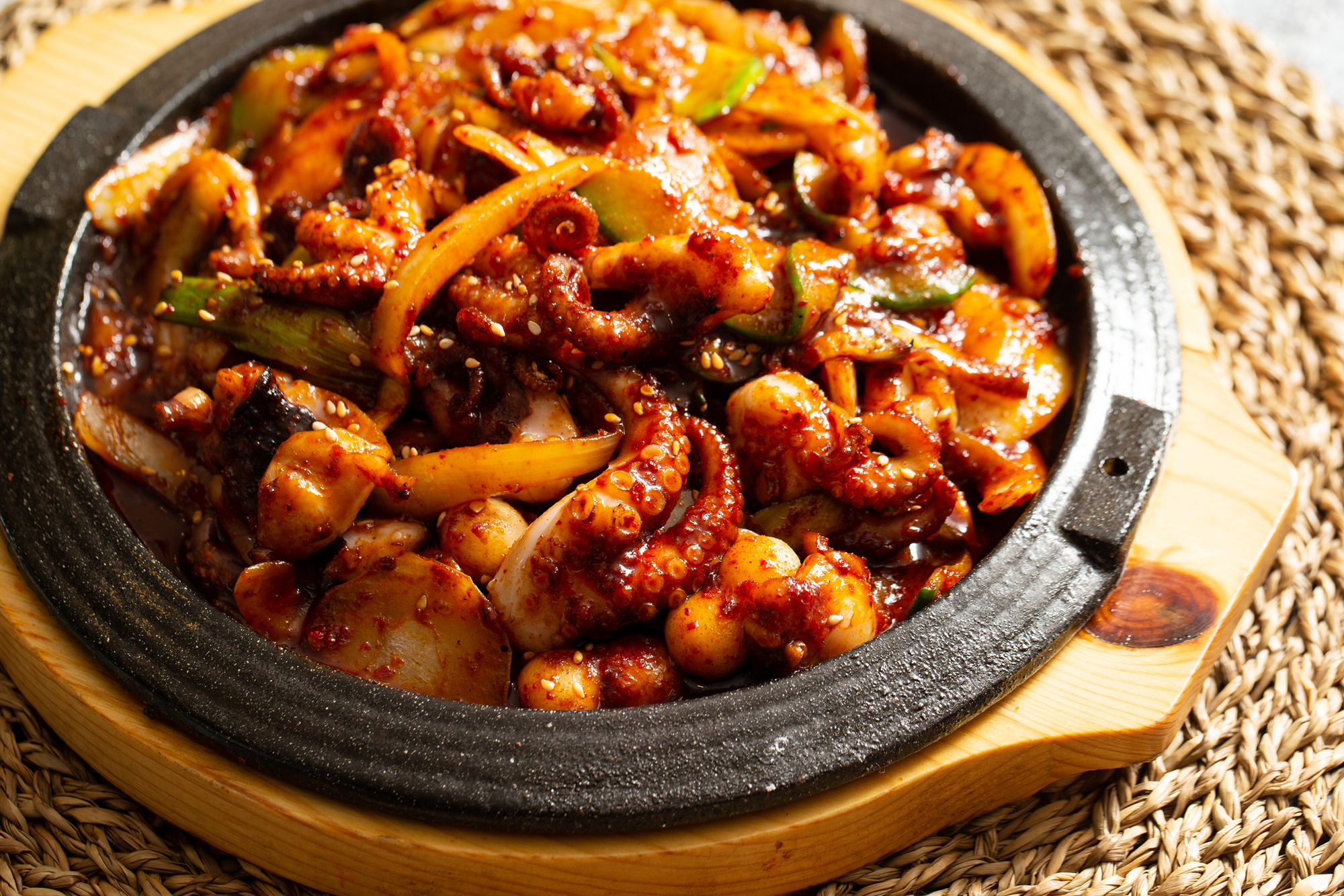 Stir-Fried Squid with Chilli Sauce