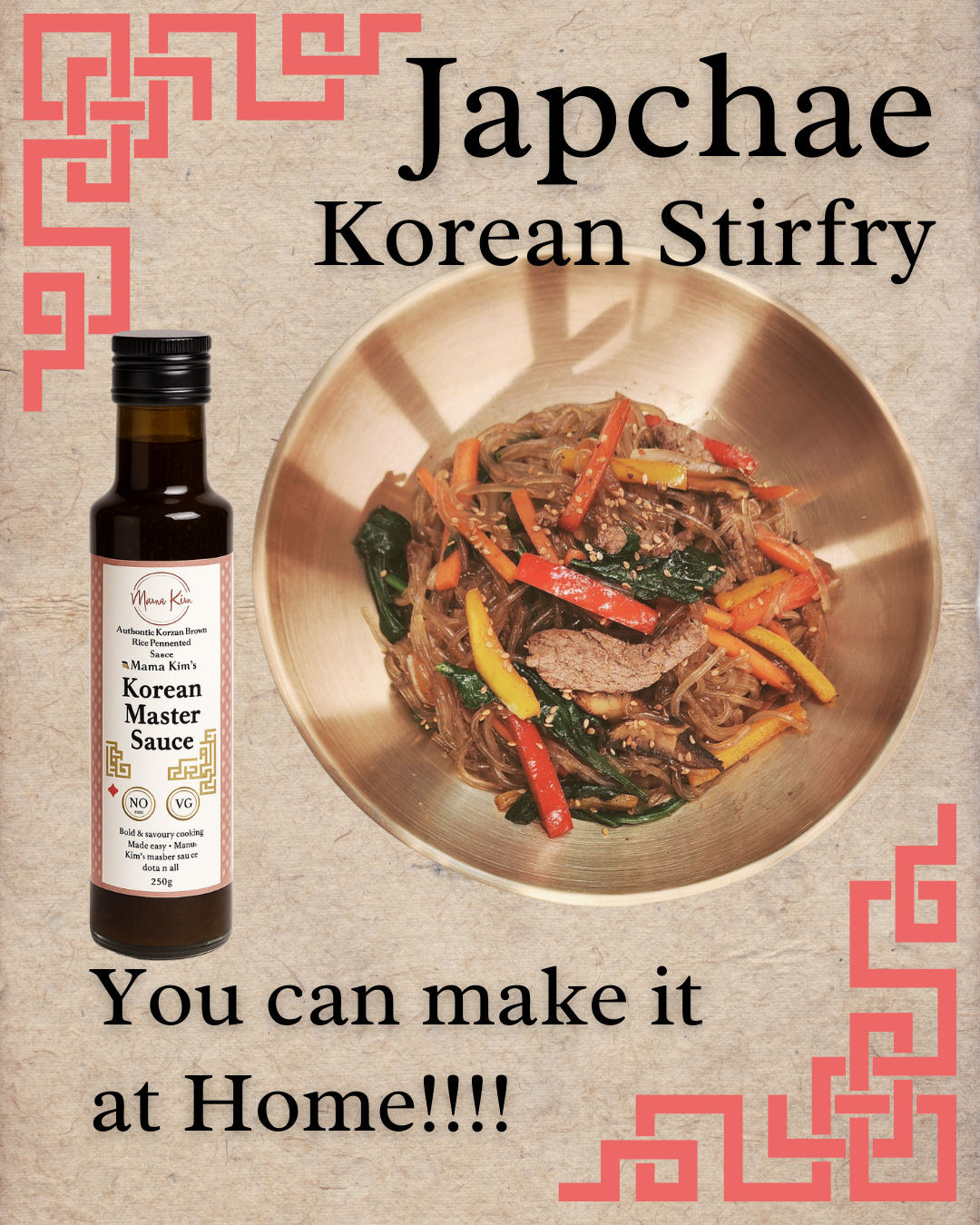How to make Japchae