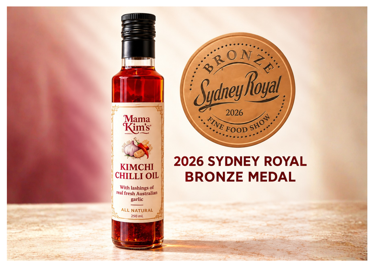 Mama Kim’s Kimchi Chilli Oil Wins Bronze at the 2026 Sydney Royal Fine Food Show