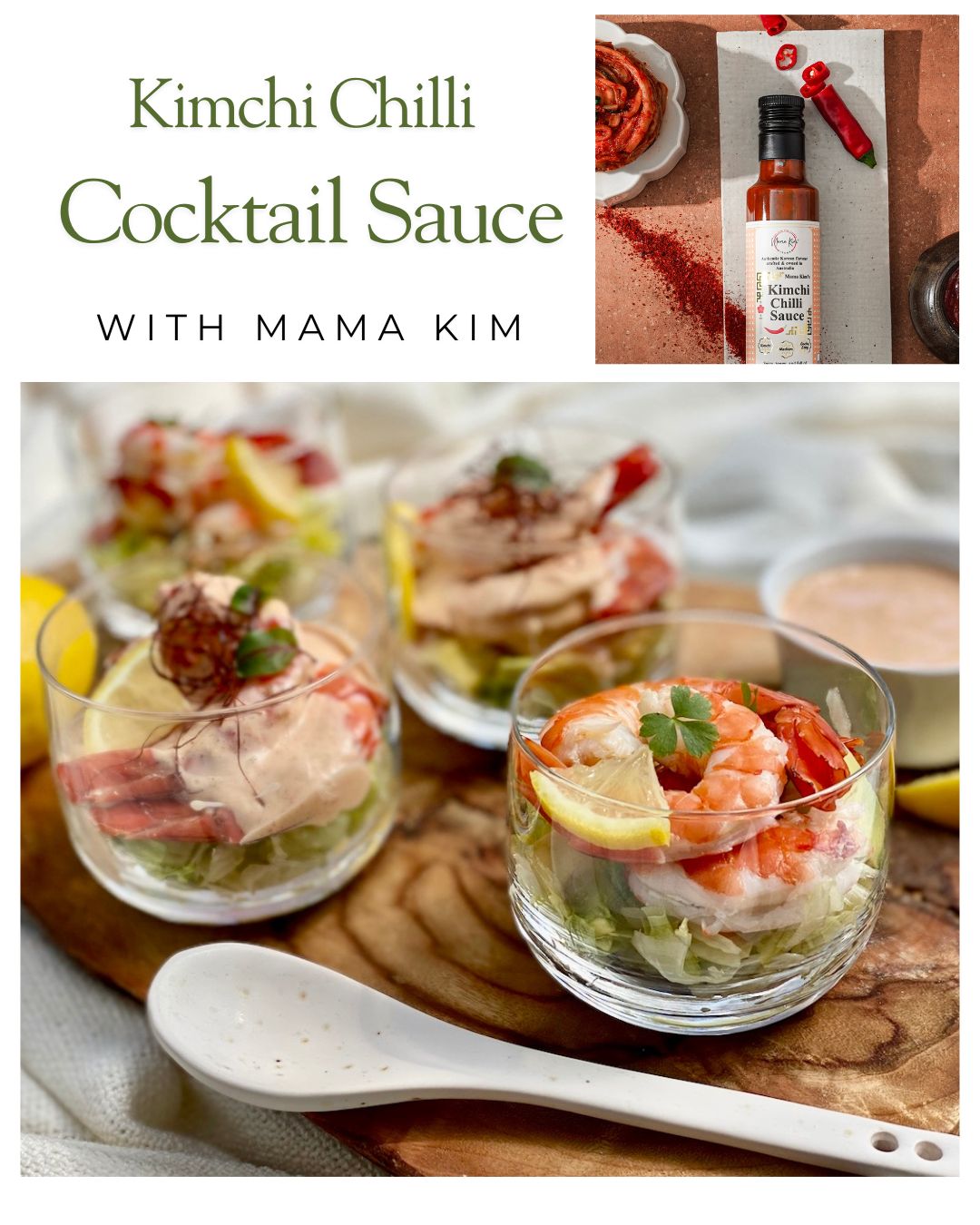 Kimchi Chilli Cocktail Sauce