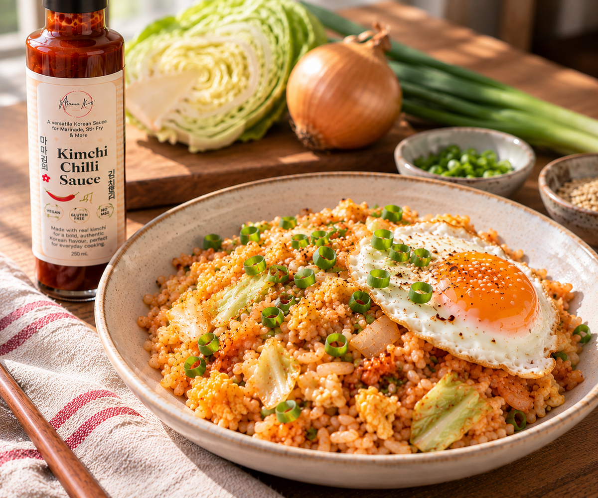 Easy Kimchi Fried Rice Without Kimchi