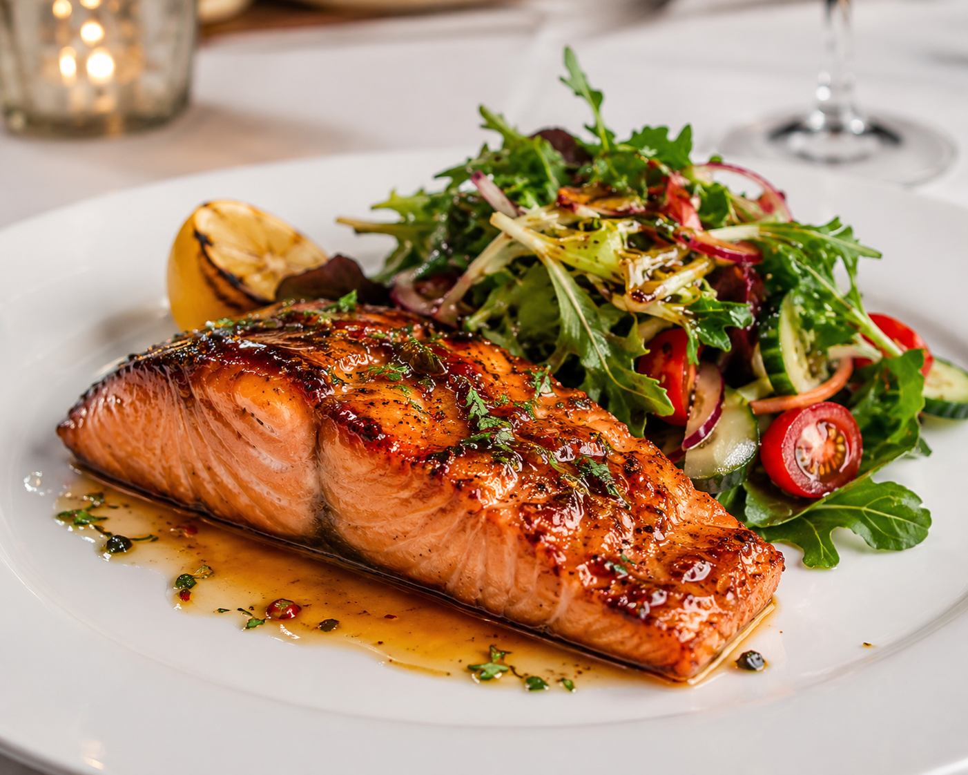 Korean Master Sauce Glazed Salmon
