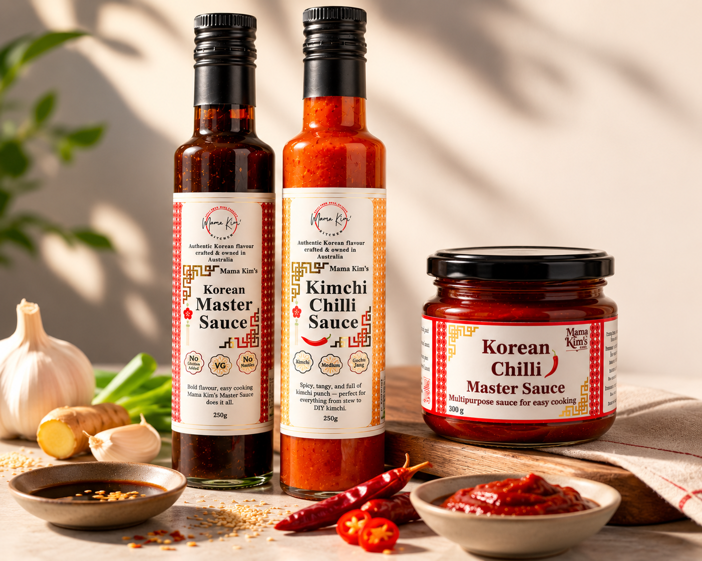 Everyday Korean Sauce Set