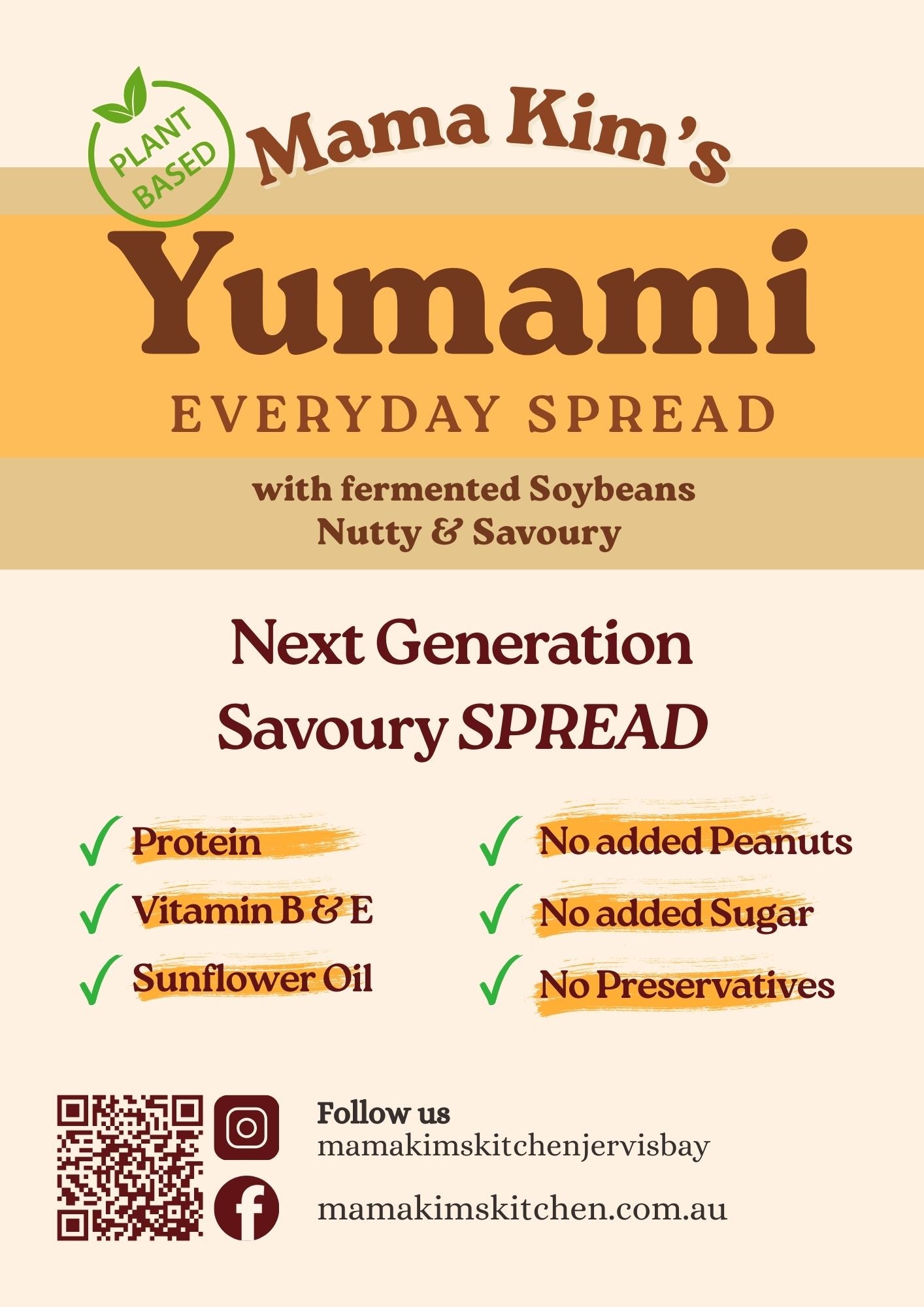 Yumami Everyday Spread – Nutty & Savoury, Plant-Based